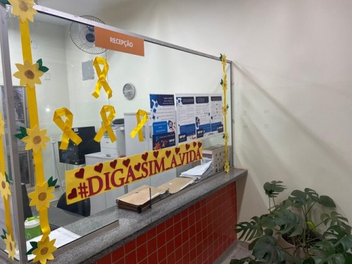 &lsquo;Juntos Unidos pela Vida&rsquo;: CAPS e Ambulat&oacute;rio de Sa&uacute;de Mental promovem a&ccedil;&atilde;o pelo Setembro Amarelo em Franca